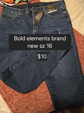 BOLD elements Men’s Dark Blue Skinny Jeans